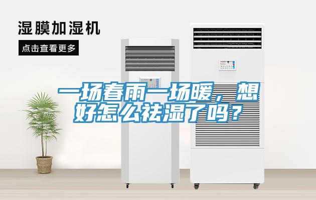 一場春雨一場暖，想好怎么祛濕了嗎？