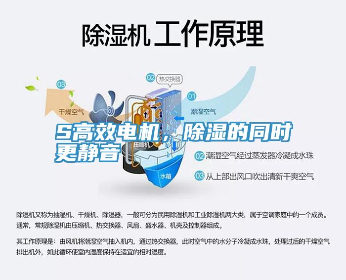 S高效電機(jī)，除濕的同時更靜音