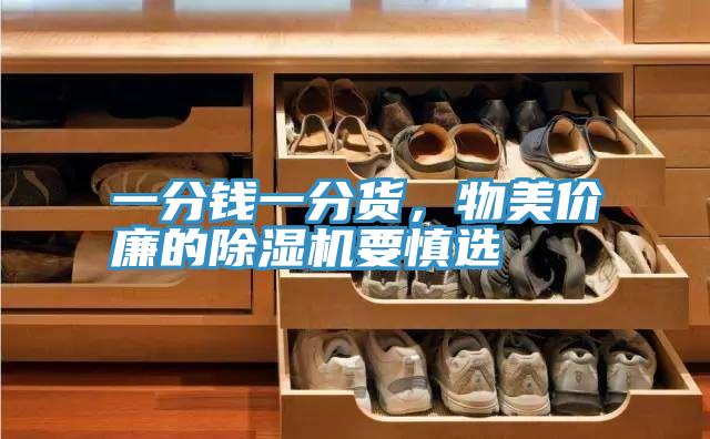 一分錢(qián)一分貨，物美價(jià)廉的除濕機(jī)要慎選
