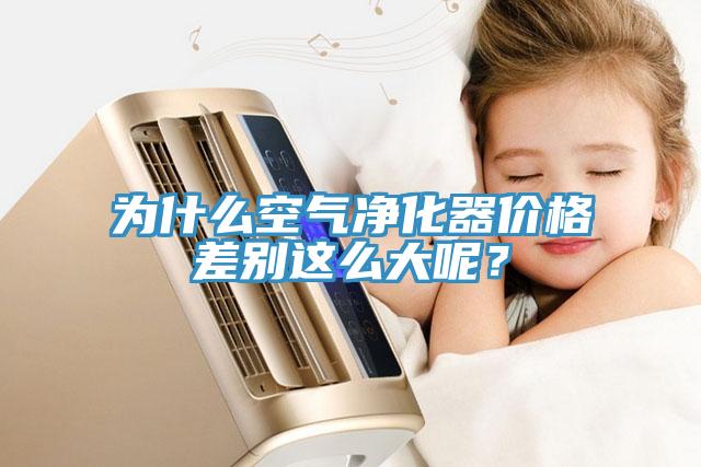 為什么空氣凈化器價(jià)格差別這么大呢？