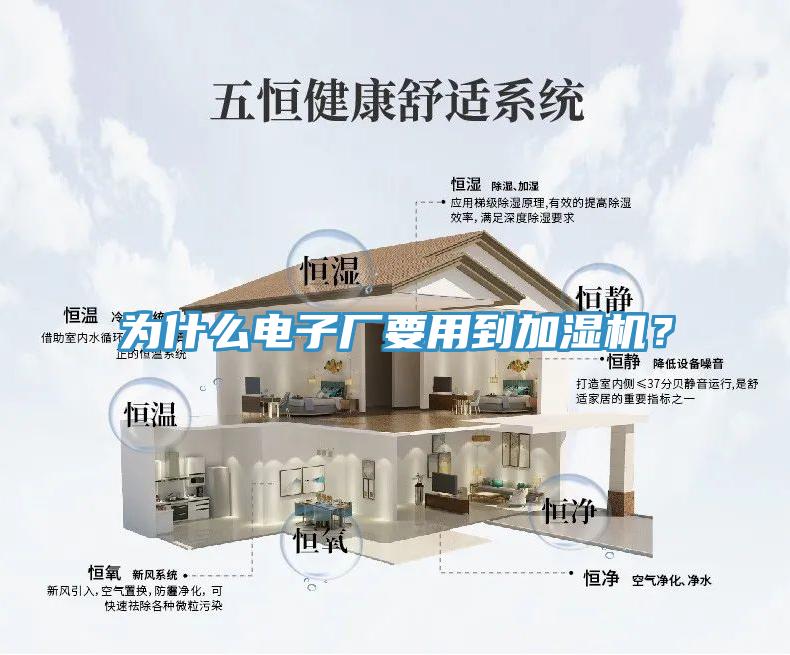 為什么電子廠要用到加濕機？