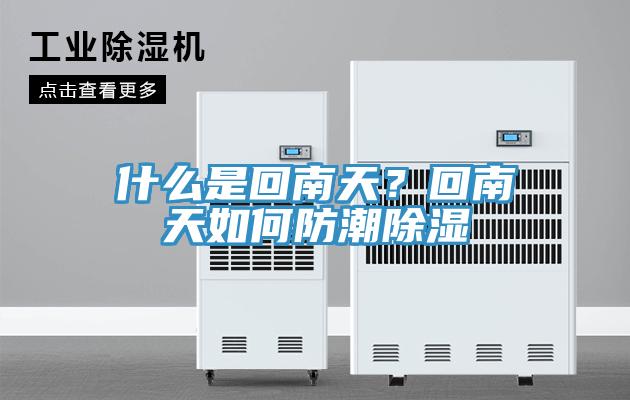 什么是回南天？回南天如何防潮除濕