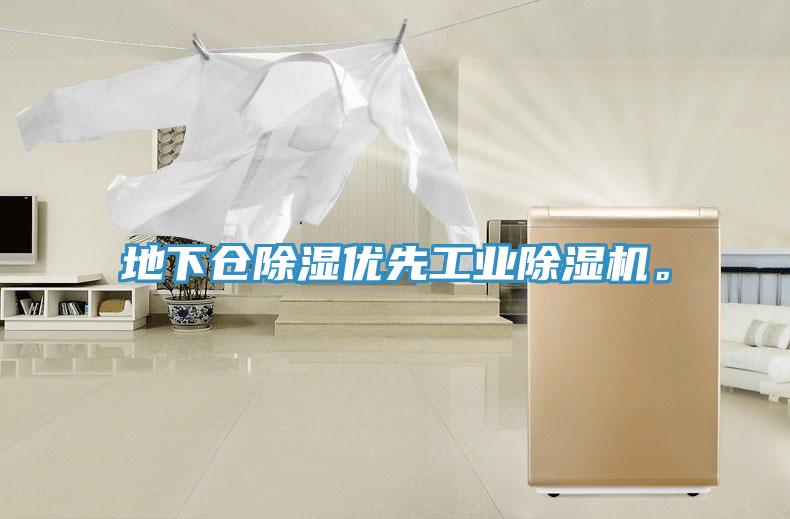 地下倉除濕優(yōu)先工業(yè)除濕機。