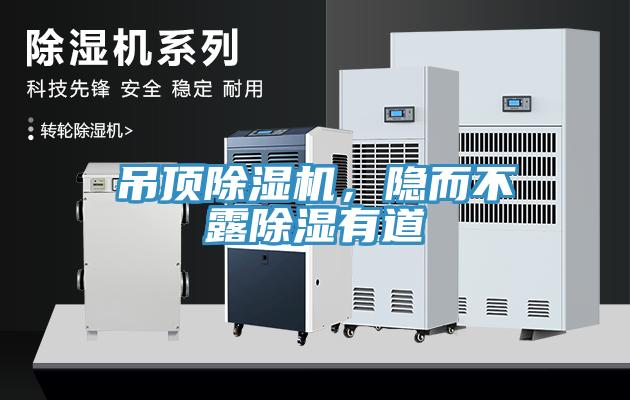 吊頂除濕機(jī)，隱而不露除濕有道