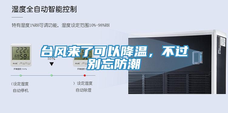 臺(tái)風(fēng)來了可以降溫，不過別忘防潮
