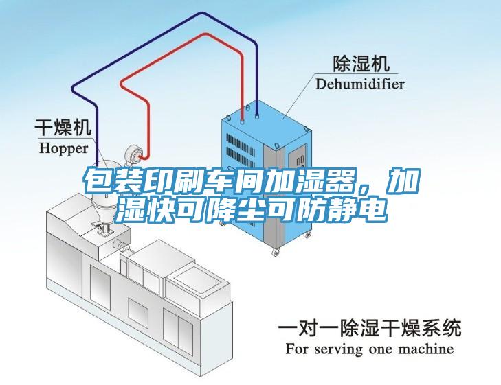 包裝印刷車間加濕器，加濕快可降塵可防靜電