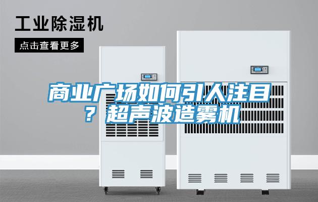 商業(yè)廣場如何引人注目？超聲波造霧機(jī)