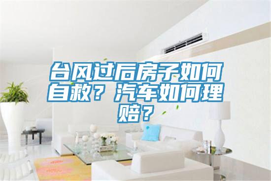 臺(tái)風(fēng)過后房子如何自救？汽車如何理賠？