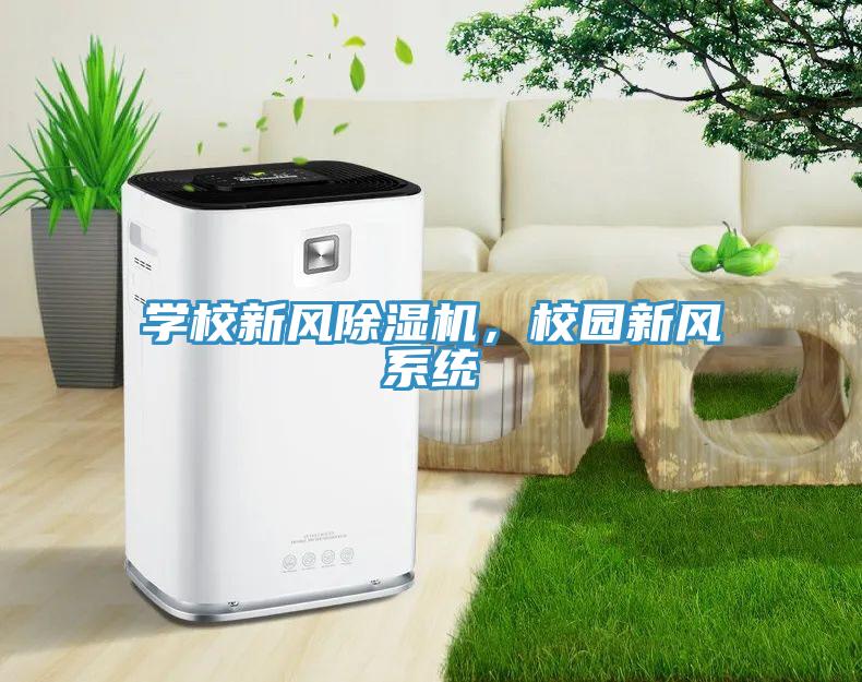 學校新風除濕機，校園新風系統(tǒng)