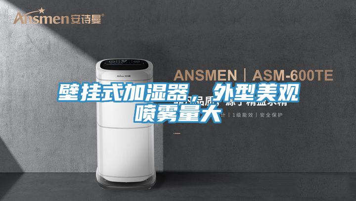 壁掛式加濕器，外型美觀噴霧量大