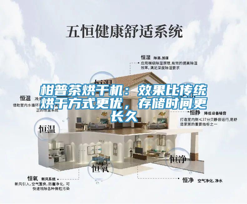柑普茶烘干機：效果比傳統(tǒng)烘干方式更優(yōu)，存儲時間更長久