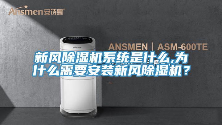 新風除濕機系統(tǒng)是什么,為什么需要安裝新風除濕機？