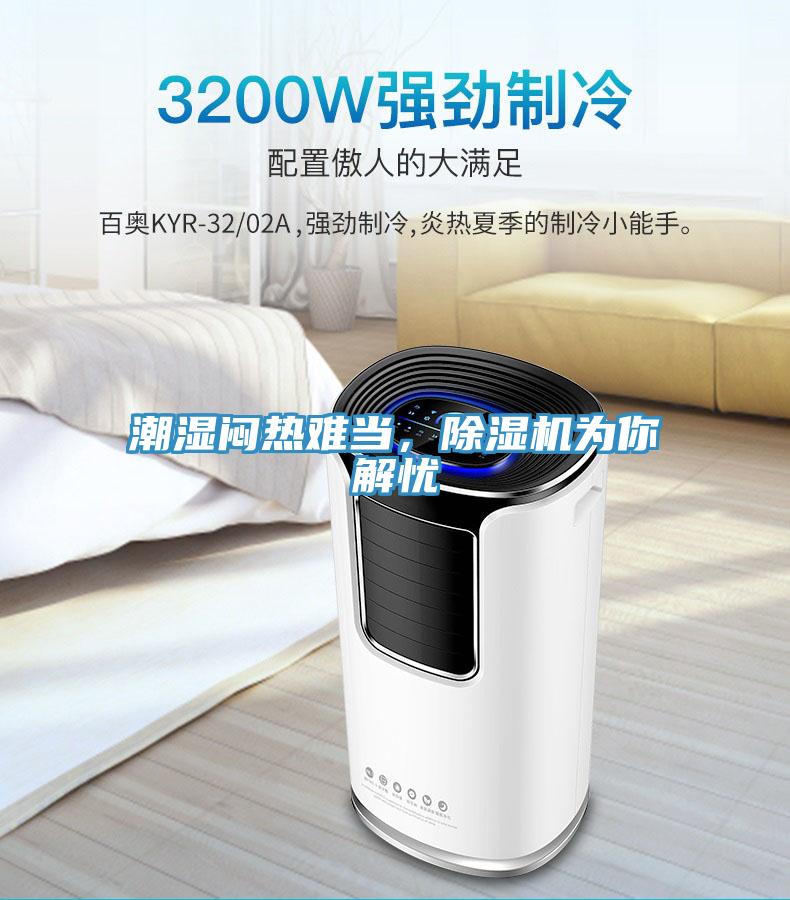 潮濕悶熱難當，除濕機為你解憂