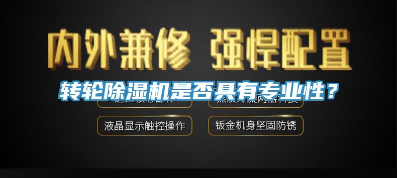 轉(zhuǎn)輪除濕機(jī)是否具有專業(yè)性？