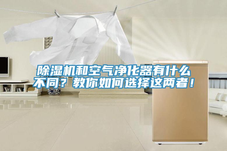 除濕機(jī)和空氣凈化器有什么不同？教你如何選擇這兩者！