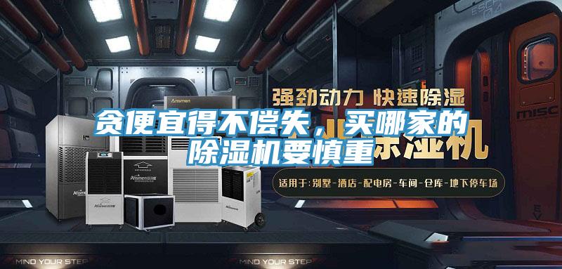貪便宜得不償失，買哪家的除濕機(jī)要慎重