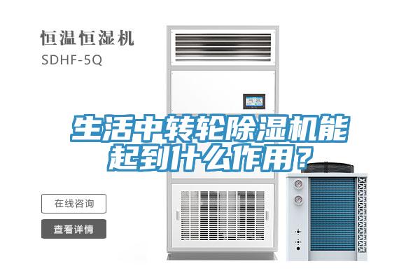 生活中轉(zhuǎn)輪除濕機(jī)能起到什么作用？