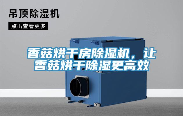 香菇烘干房除濕機(jī)，讓香菇烘干除濕更高效