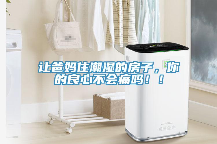 讓爸媽住潮濕的房子，你的良心不會(huì)痛嗎??！
