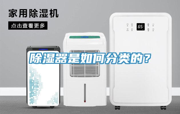 除濕器是如何分類的？