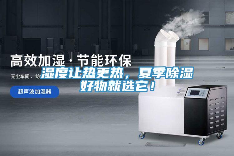 濕度讓熱更熱，夏季除濕好物就選它！