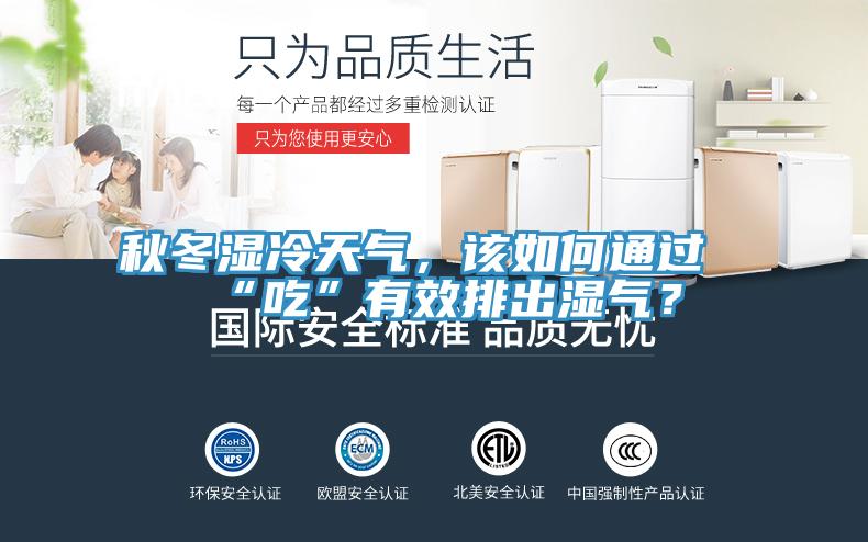 秋冬濕冷天氣，該如何通過“吃”有效排出濕氣？