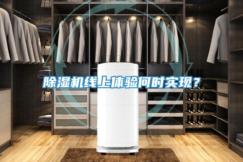 除濕機(jī)線上體驗(yàn)何時(shí)實(shí)現(xiàn)？