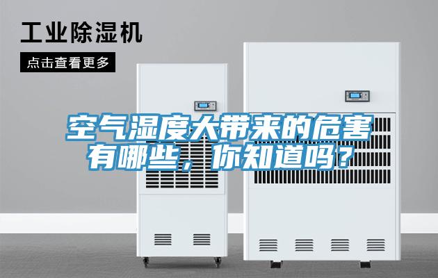 空氣濕度大帶來的危害有哪些，你知道嗎？