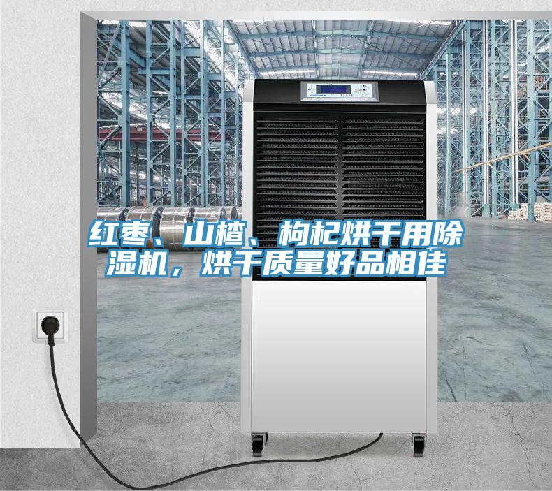 紅棗、山楂、枸杞烘干用除濕機，烘干質(zhì)量好品相佳