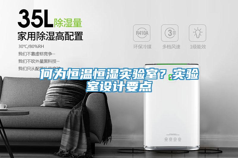 何為恒溫恒濕實驗室？實驗室設(shè)計要點