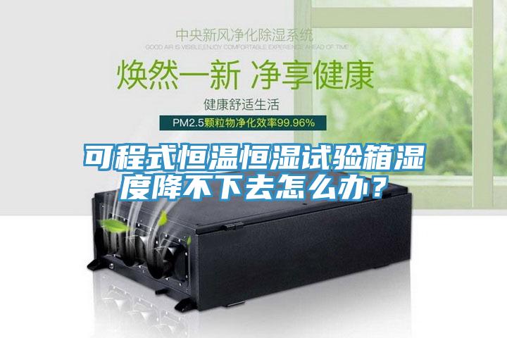 可程式恒溫恒濕試驗(yàn)箱濕度降不下去怎么辦？