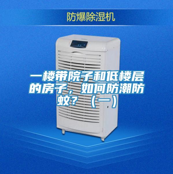 一樓帶院子和低樓層的房子，如何防潮防蚊？（一）