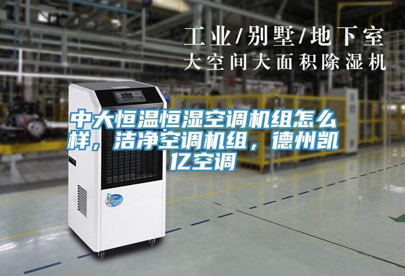 中大恒溫恒濕空調(diào)機(jī)組怎么樣，潔凈空調(diào)機(jī)組，德州凱億空調(diào)