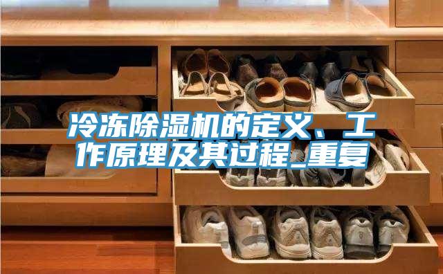 冷凍除濕機(jī)的定義、工作原理及其過程_重復(fù)