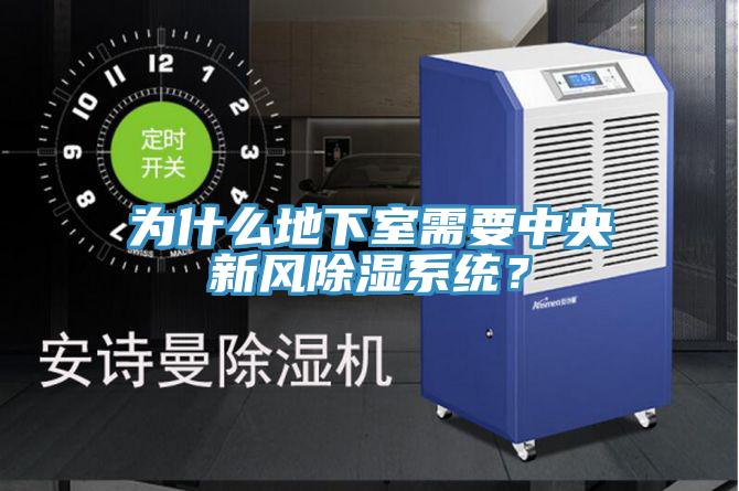 為什么地下室需要中央新風除濕系統(tǒng)？