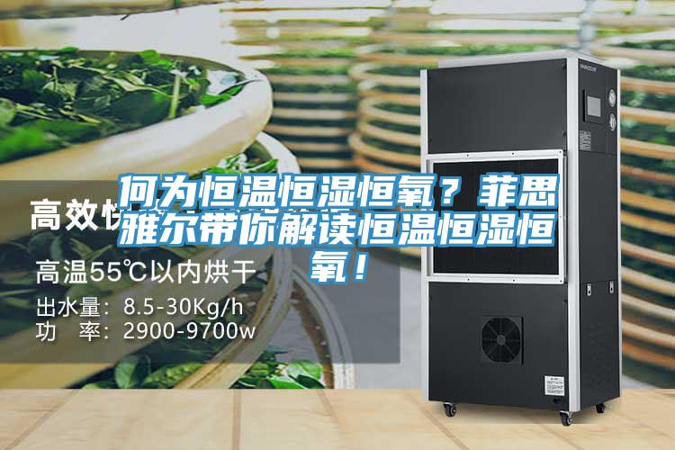 何為恒溫恒濕恒氧？菲思雅爾帶你解讀恒溫恒濕恒氧！