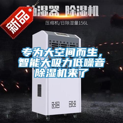 專為大空間而生，智能大吸力低噪音除濕機(jī)來了