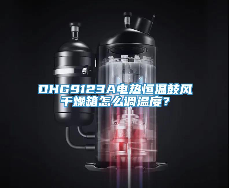 DHG9123A電熱恒溫鼓風(fēng)干燥箱怎么調(diào)溫度？