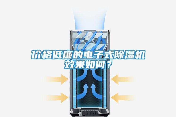 價(jià)格低廉的電子式除濕機(jī)效果如何？