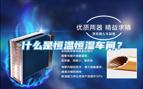 什么是恒溫恒濕車間？