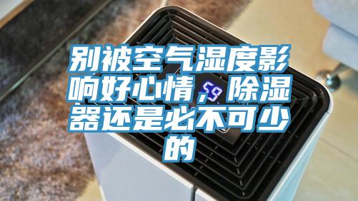 別被空氣濕度影響好心情，除濕器還是必不可少的