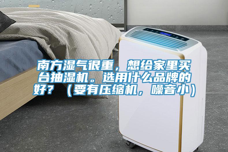 南方濕氣很重，想給家里買臺(tái)抽濕機(jī)。選用什么品牌的好？（要有壓縮機(jī)，噪音小）