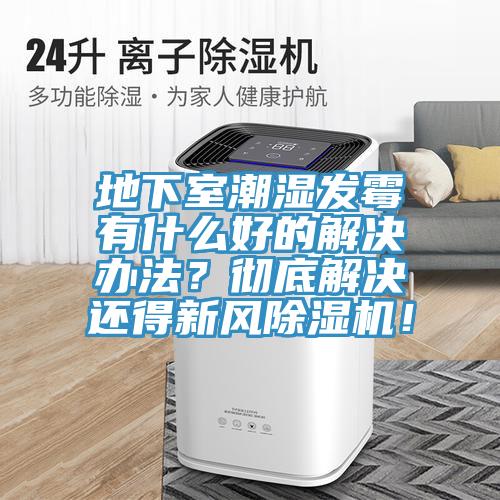 地下室潮濕發(fā)霉有什么好的解決辦法？徹底解決還得新風(fēng)除濕機(jī)！