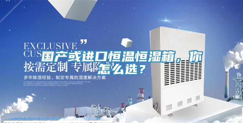 國產(chǎn)或進口恒溫恒濕箱，你怎么選？