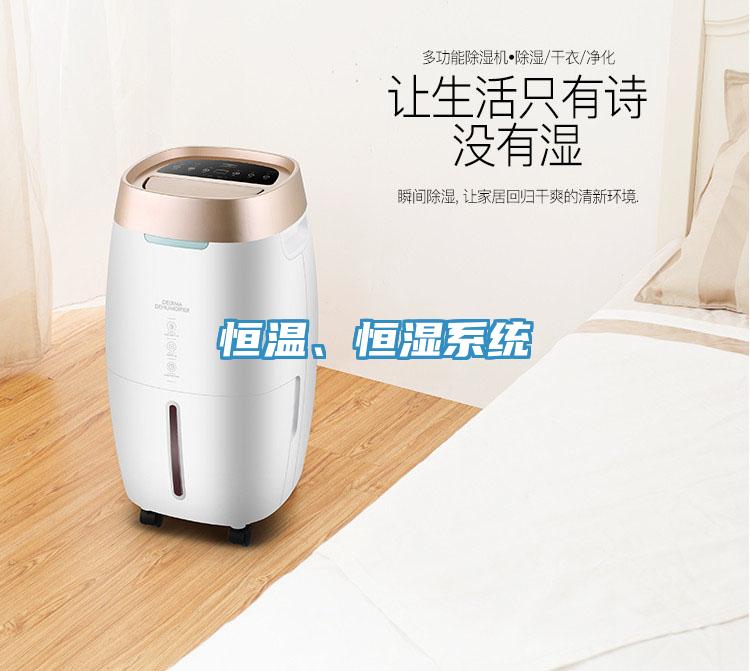 恒溫、恒濕系統(tǒng)