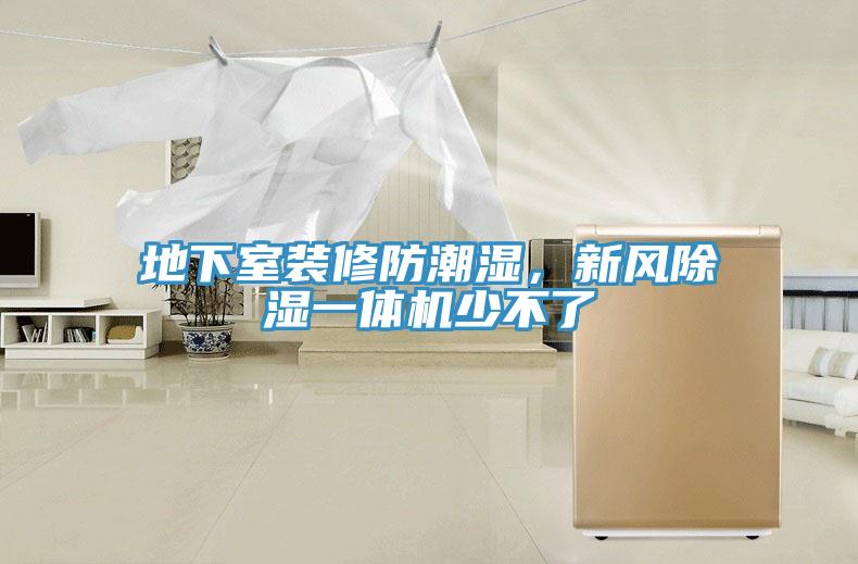 地下室裝修防潮濕，新風(fēng)除濕一體機(jī)少不了