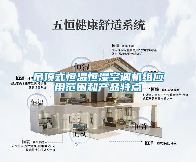 吊頂式恒溫恒濕空調(diào)機(jī)組應(yīng)用范圍和產(chǎn)品特點