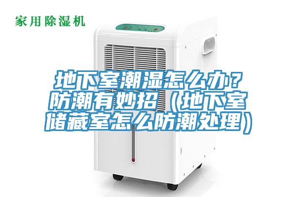 地下室潮濕怎么辦？防潮有妙招（地下室儲藏室怎么防潮處理）