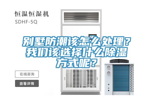 別墅防潮該怎么處理？我們?cè)撨x擇什么除濕方式呢？
