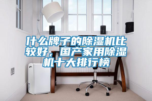什么牌子的除濕機比較好，國產(chǎn)家用除濕機十大排行榜